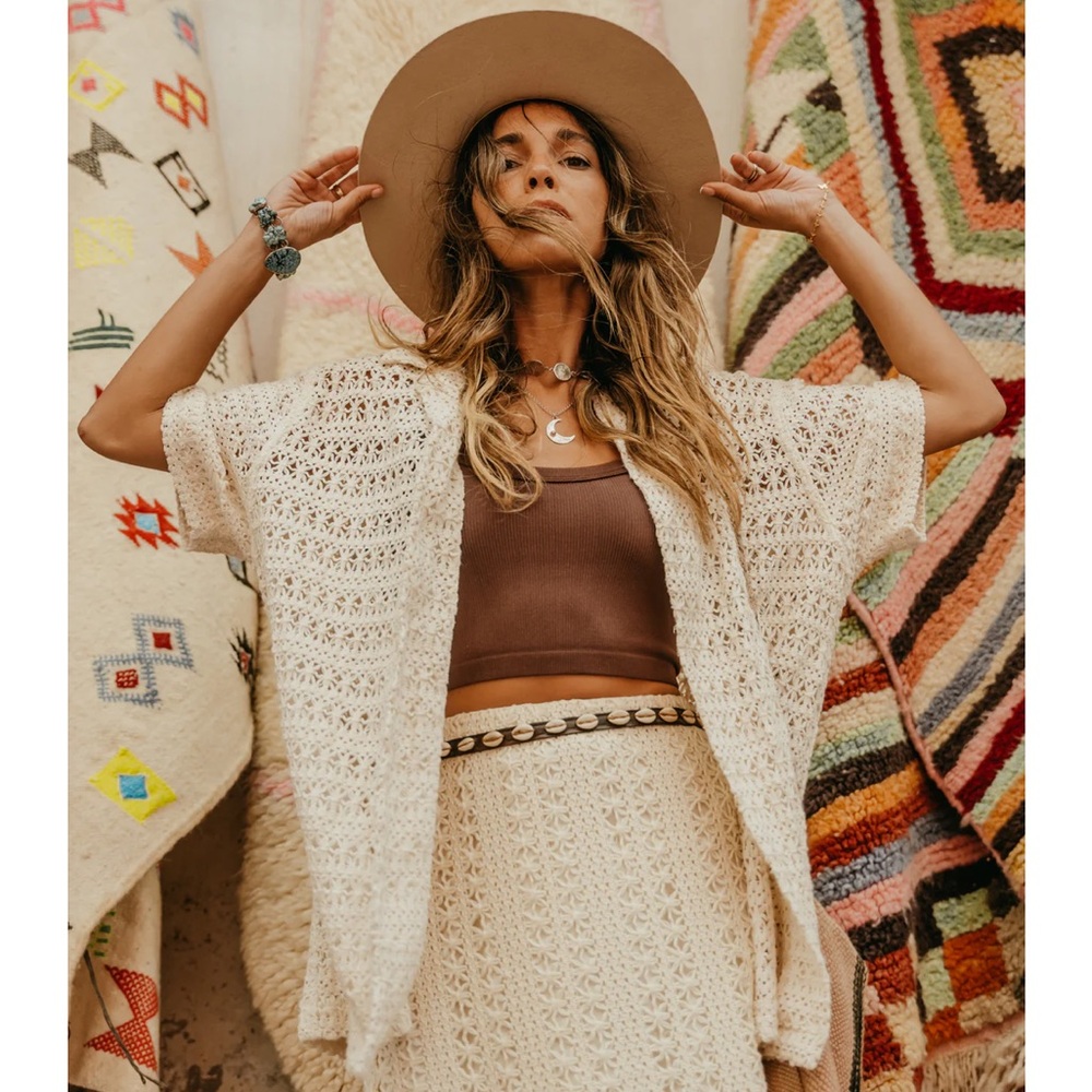 Talis - Crochet Short Sleeve Shirt Ottway the label